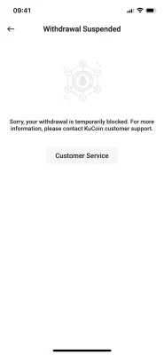 blocked cryptocurrency withdrawal